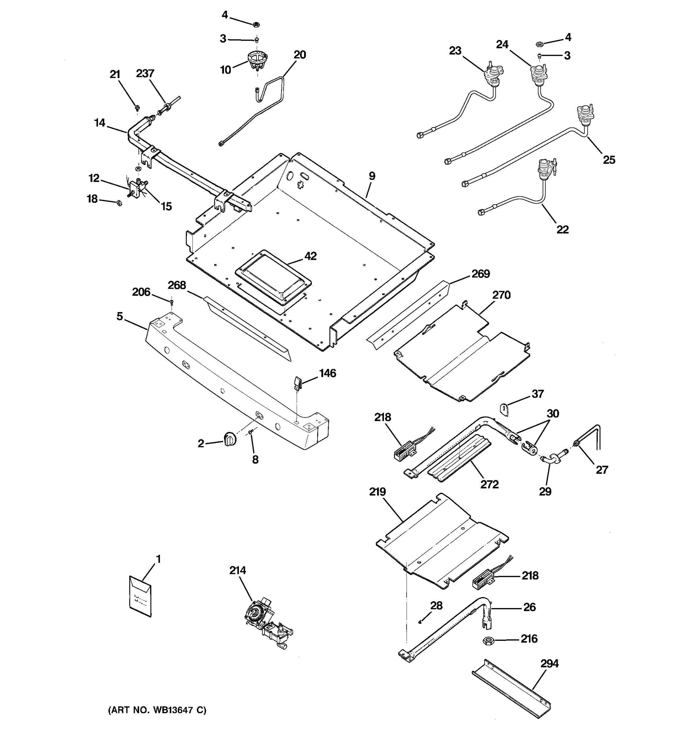 GAS & BURNER PARTS
