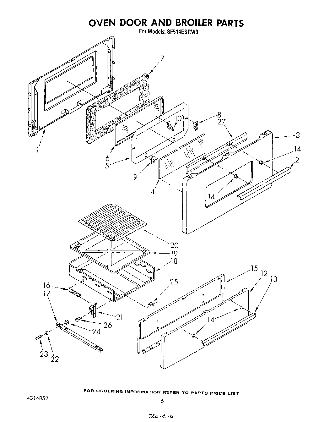 06 - OVEN DOOR AND BROILER