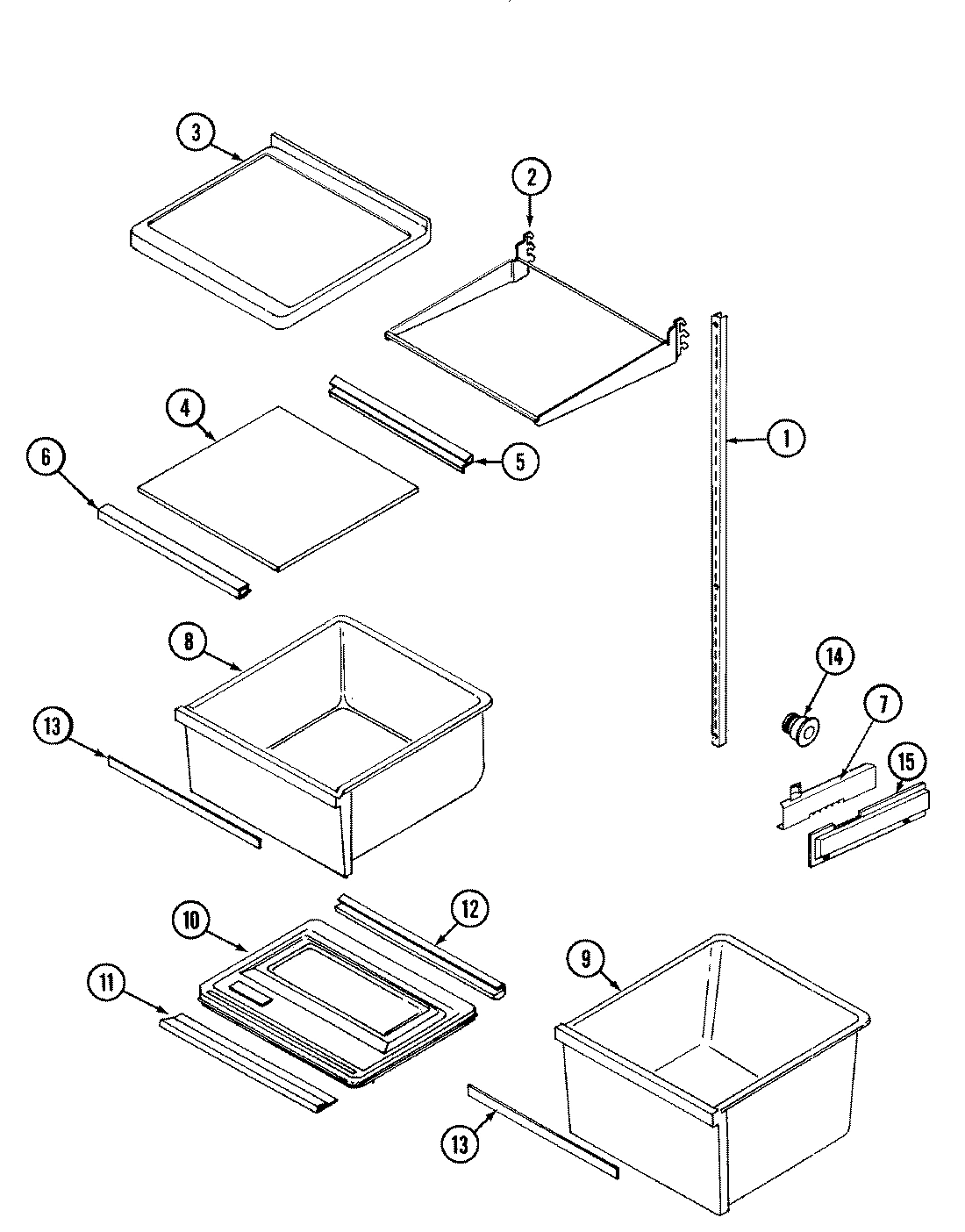 10 - SHELVES & ACCESSORIES