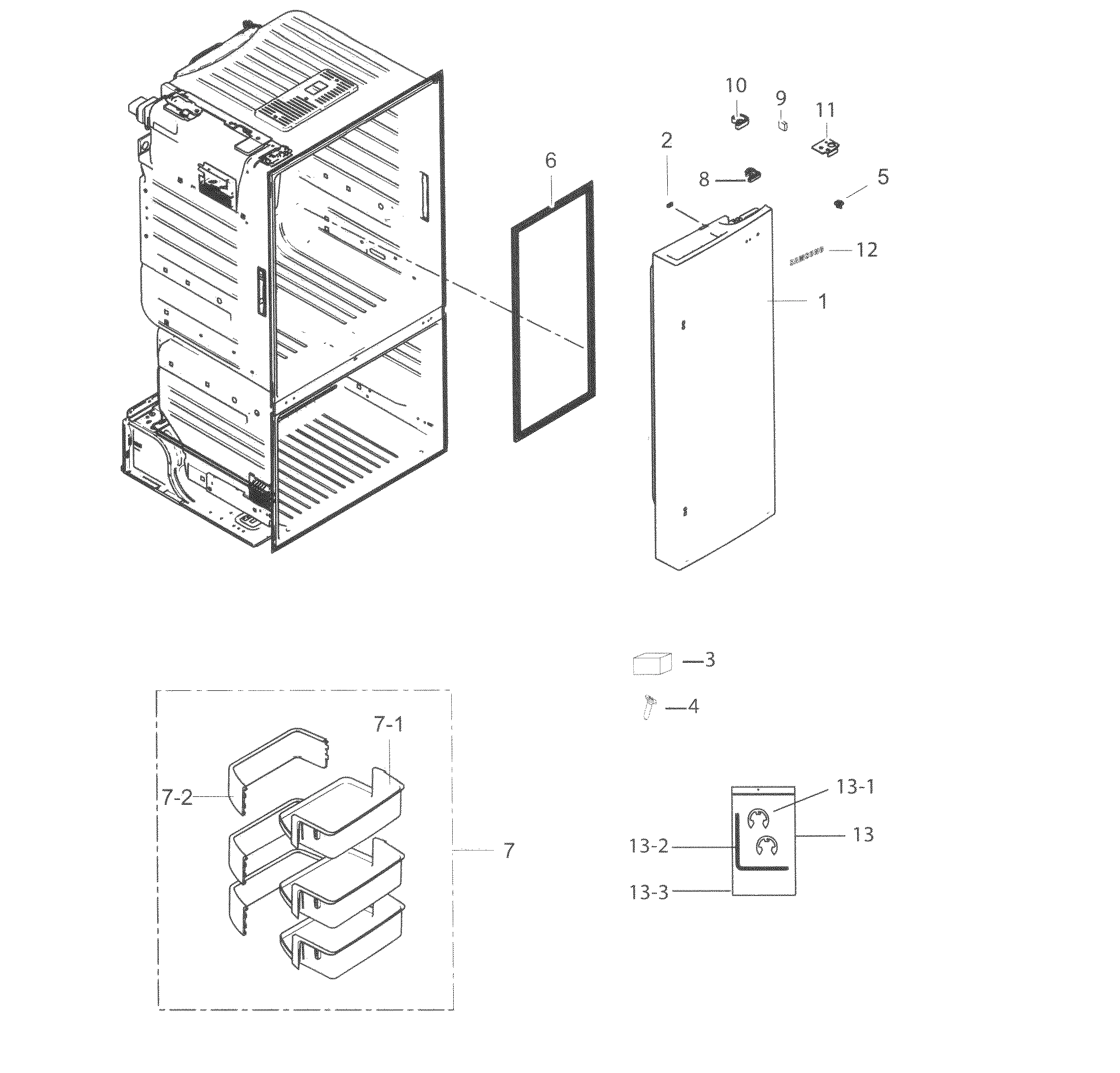 FRIDGE DOOR L