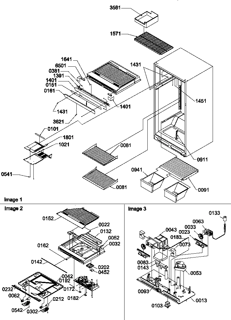 06 - INTERIOR CABINET AND DRAIN BLOCK ASSY
