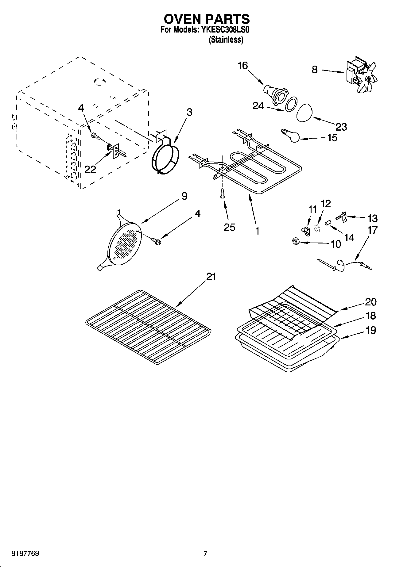 05 - OVEN PARTS