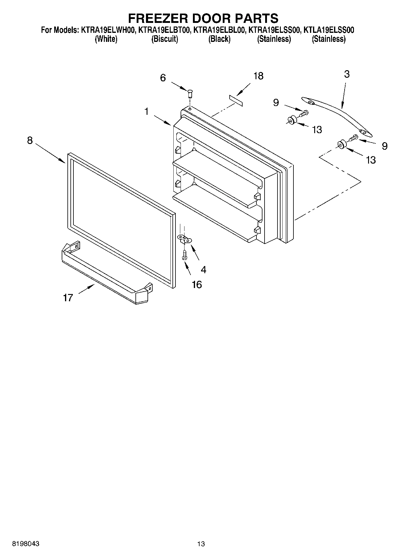 07 - FREEZER DOOR