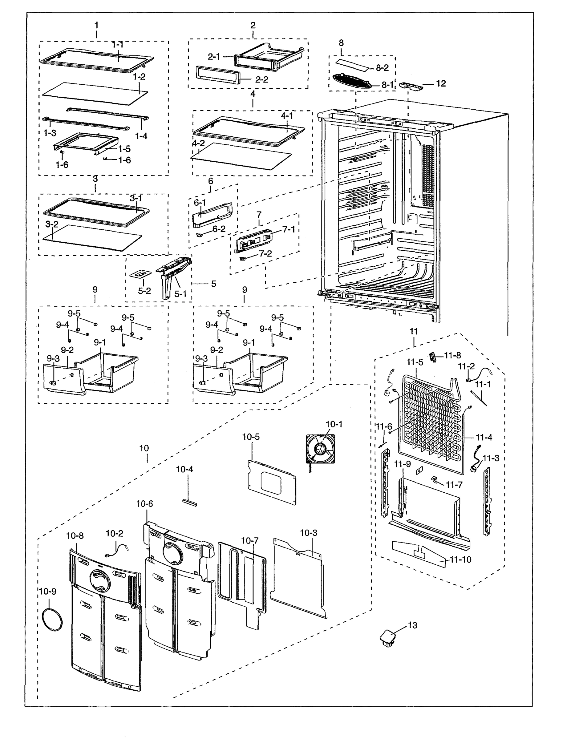 REFRIGERATOR PARTS