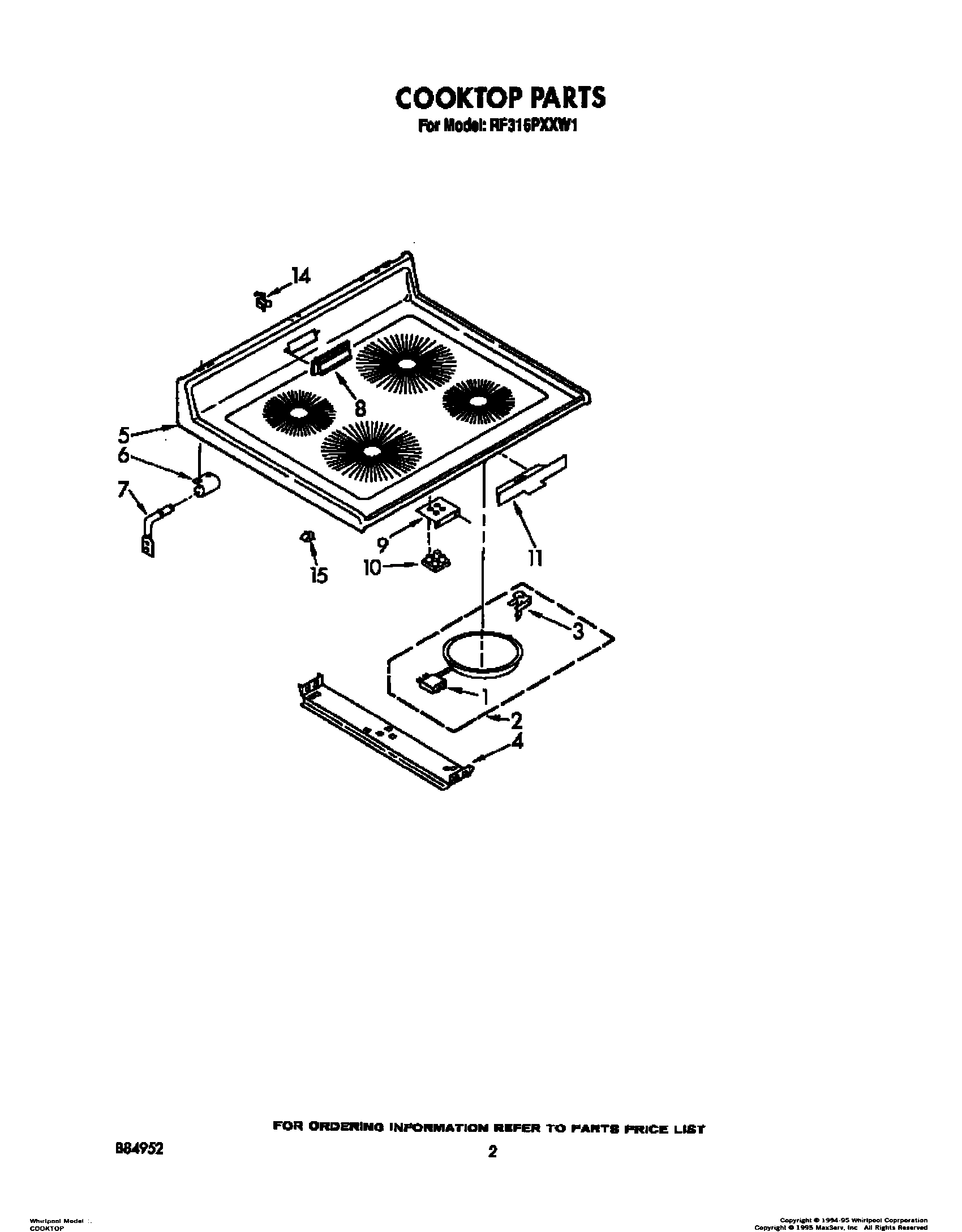 02 - COOKTOP, LIT/OPTIONAL