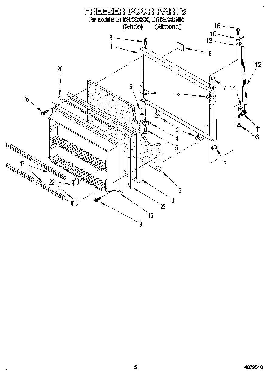 05 - FREEZER DOOR