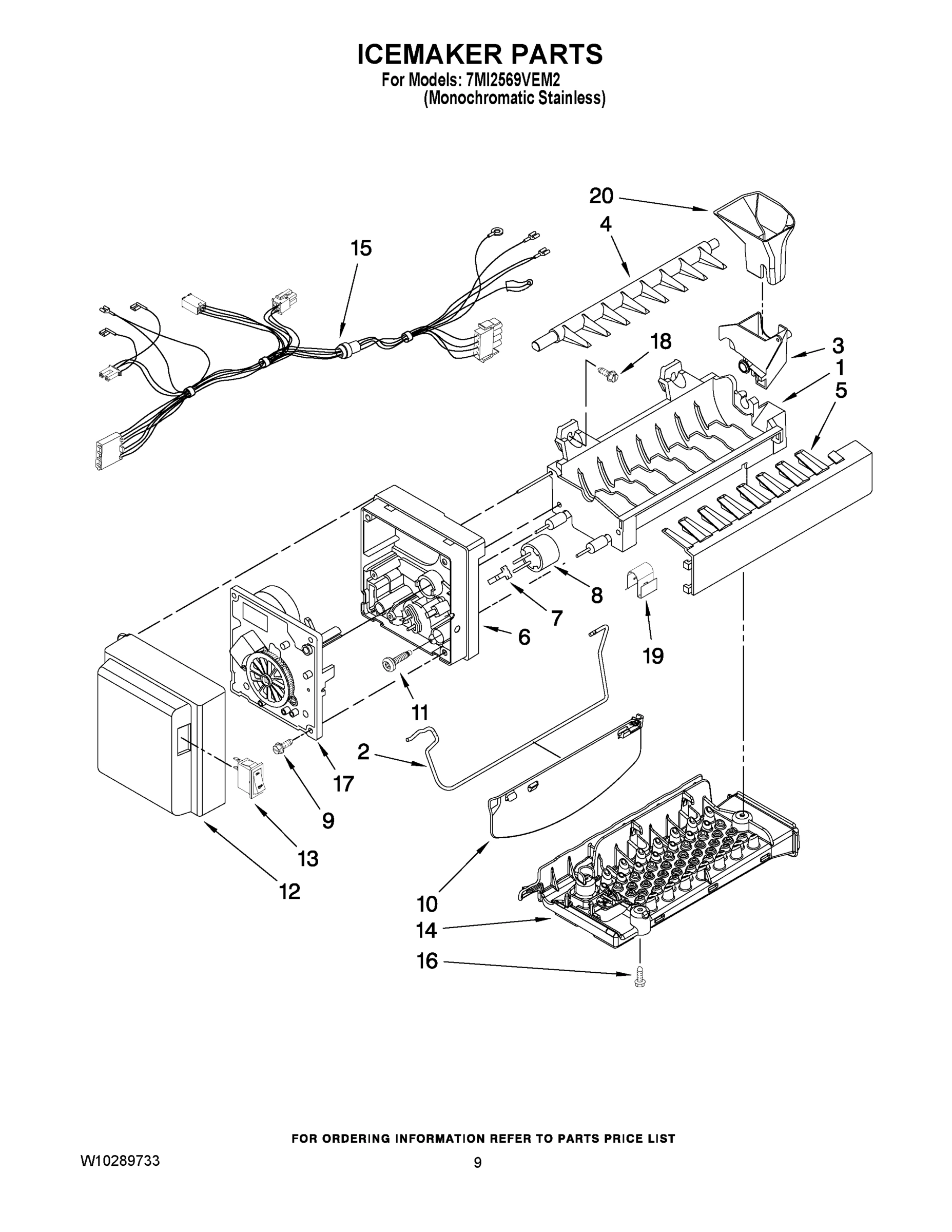 05 - ICEMAKER PARTS