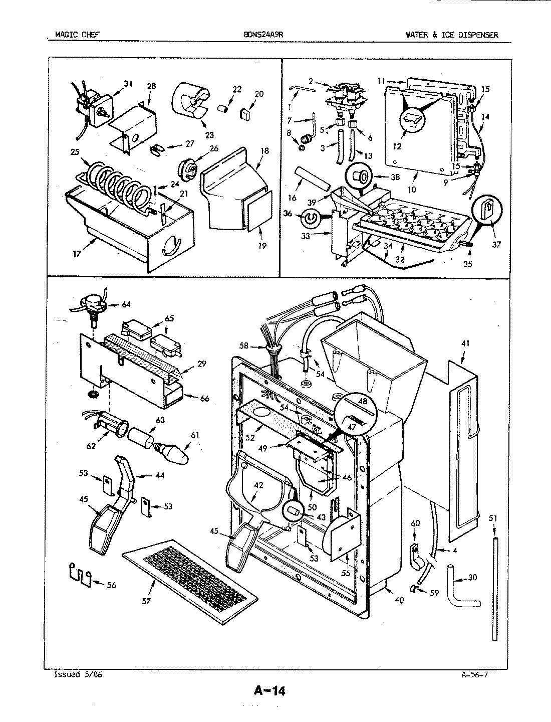 04 - WATER & ICE DISPENSER