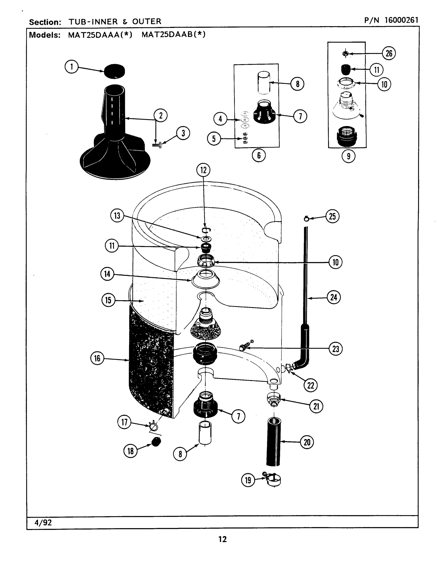 06 - TUB-INNER & OUTER