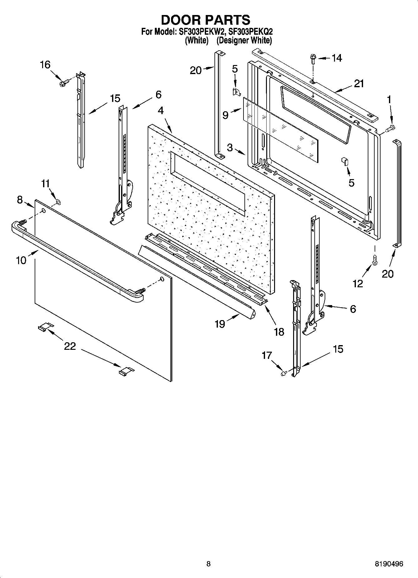 06 - DOOR PARTS, MISCELLANEOUS PARTS
