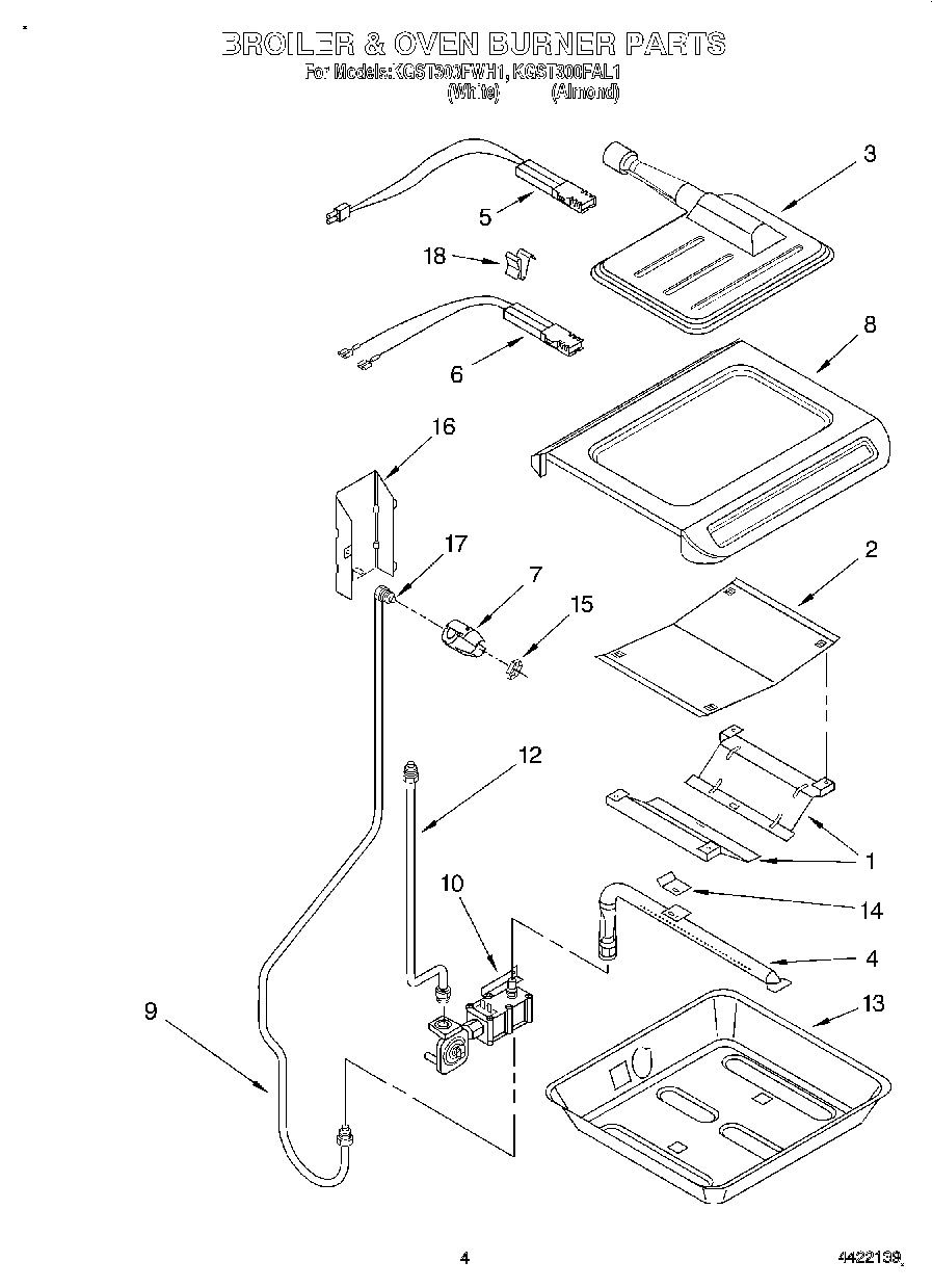 04 - BROILER AND OVEN BURNER