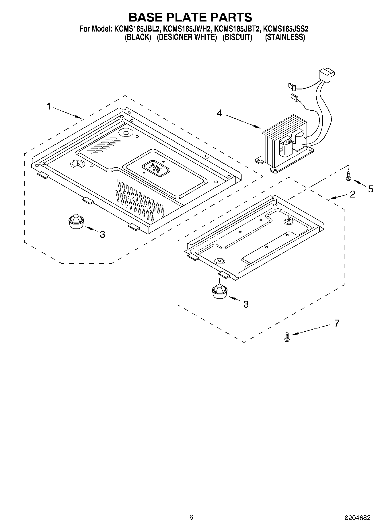 06 - BASE PLATE PARTS