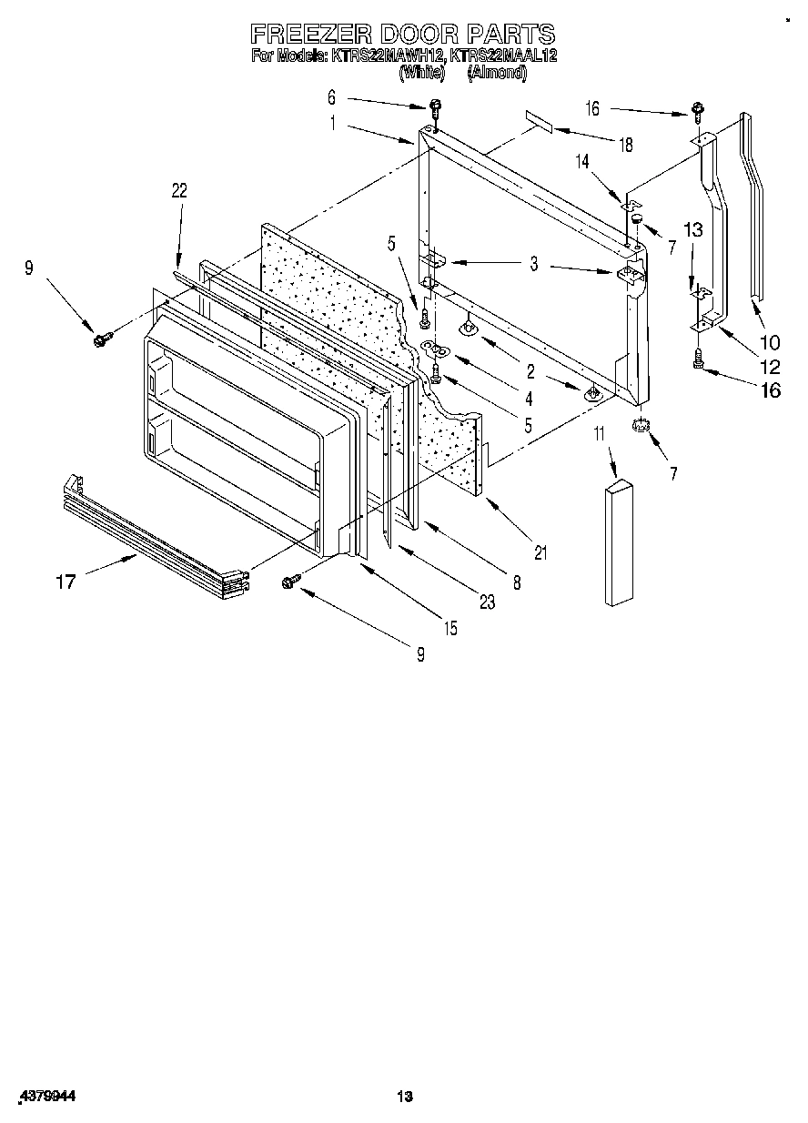 08 - FREEZER DOOR