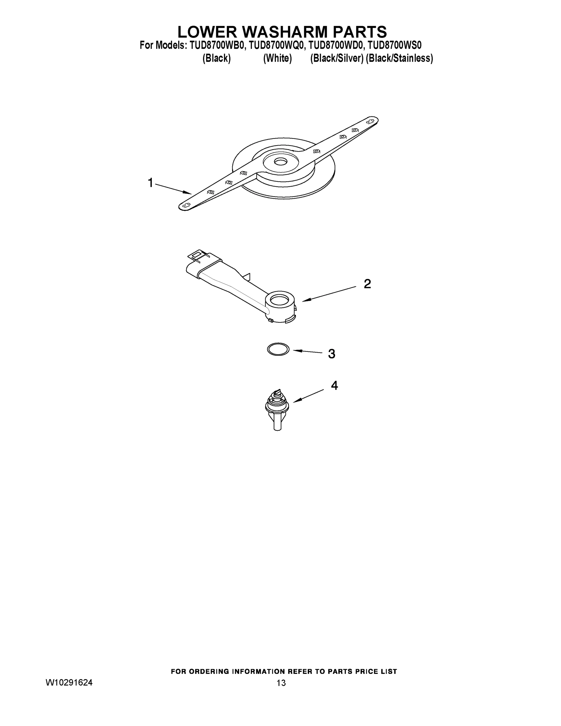 11 - LOWER WASHARM PARTS