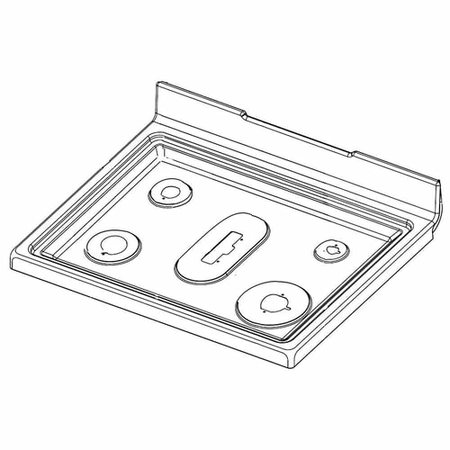 DG94-02140A Samsung Cooktop Frame Assembly NX