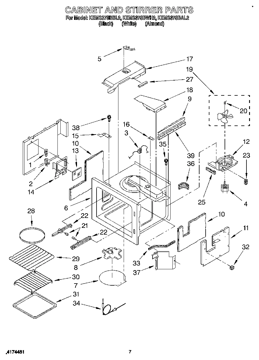 06 - CABINET AND STIRRER, OPTIONAL