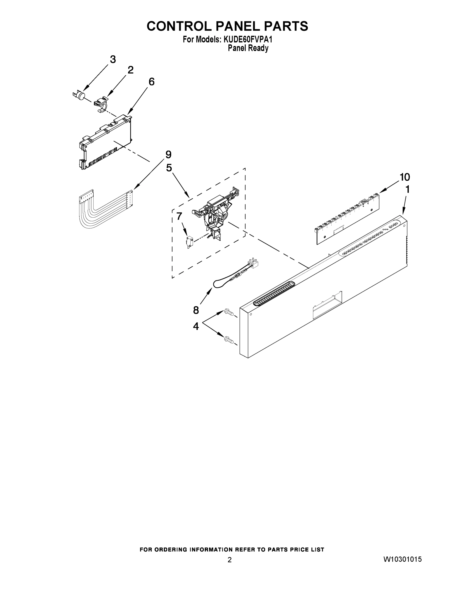 02 - CONTROL PANEL PARTS
