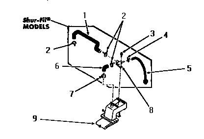 25 - WATER INLET & FILLER HOSE