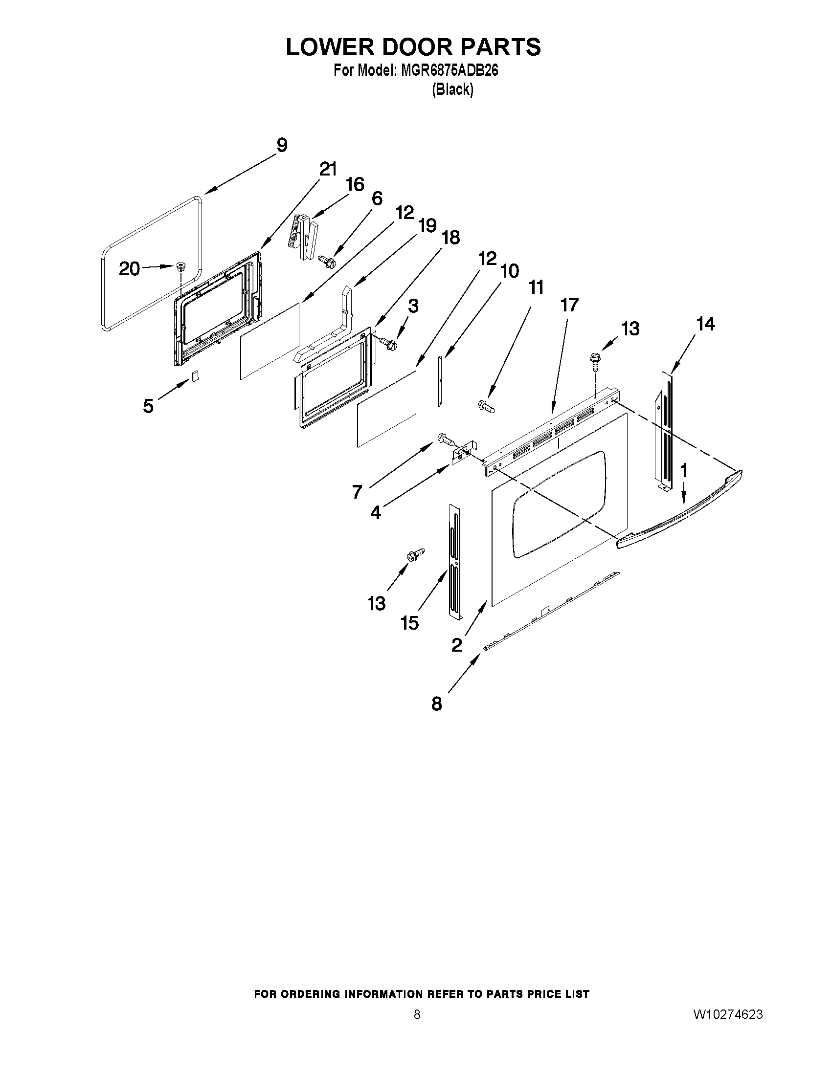06 - LOWER DOOR PARTS