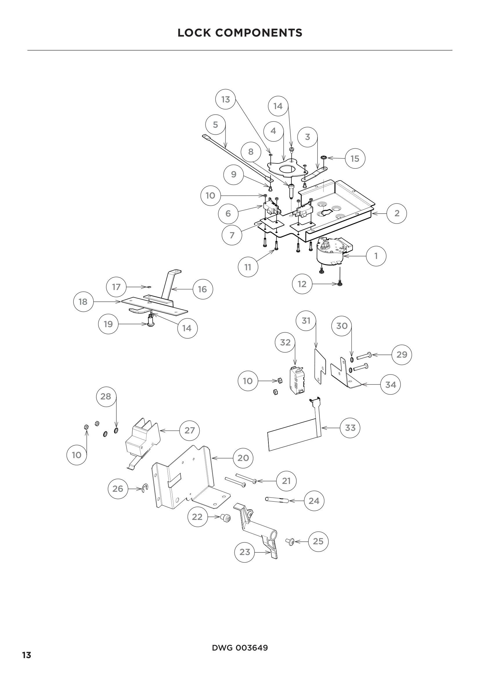 LOCK COMPONENTS