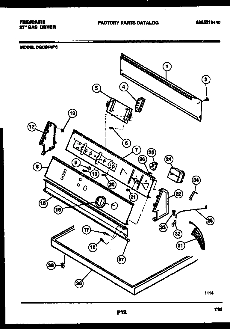 04 - CONSOLE AND CONTROL PARTS