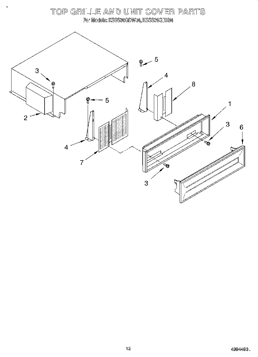 09 - TOP GRILLE AND UNIT COVER