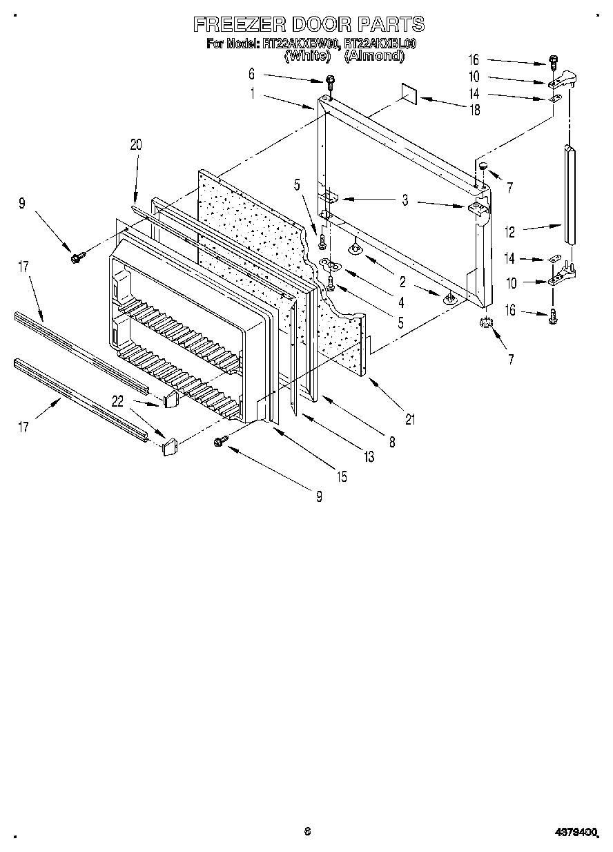 05 - FREEZER DOOR