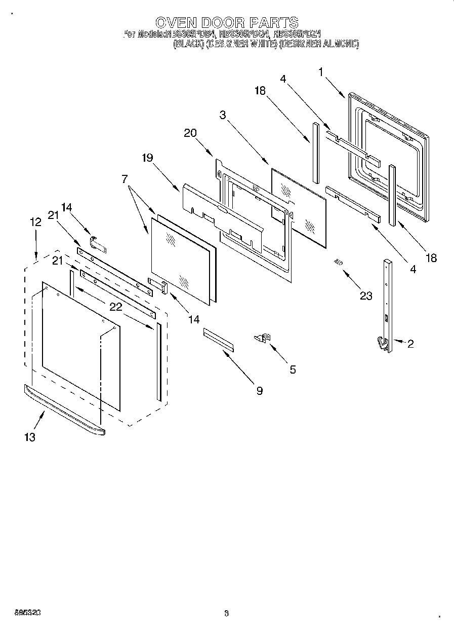 02 - OVEN DOOR