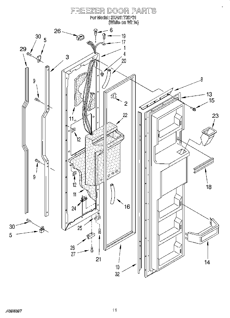 06 - FREEZER DOOR