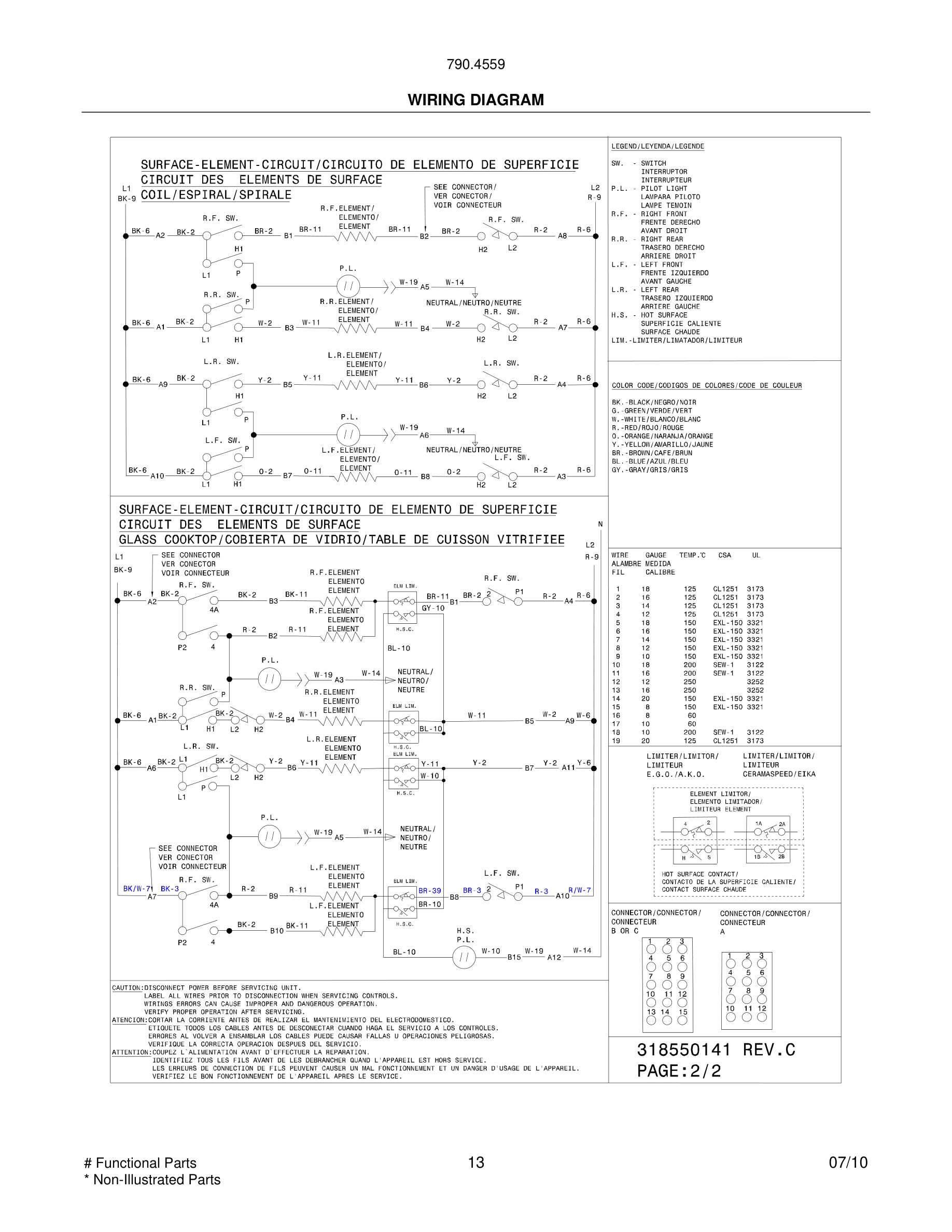 13 - WIRING DIAGRAM