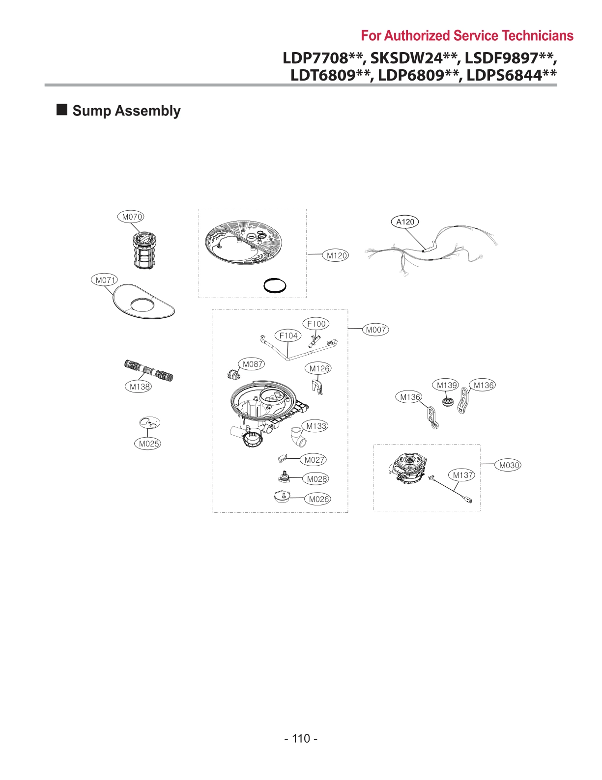 SUMP ASSEMBLY