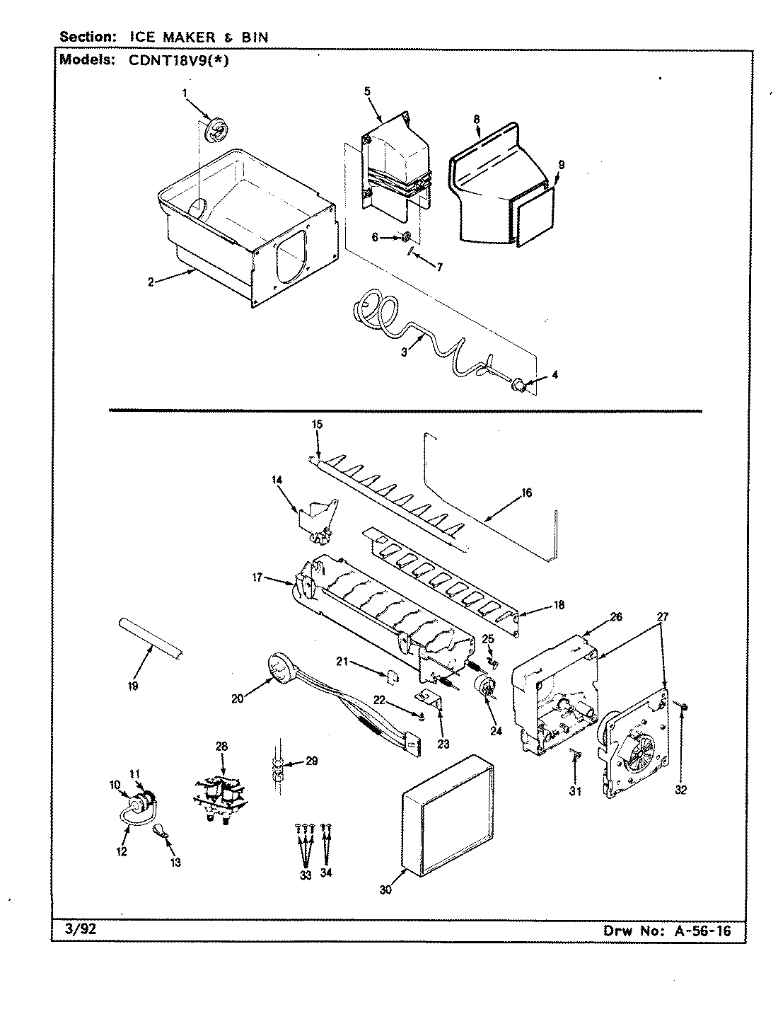 03 - ICE MAKER & BIN