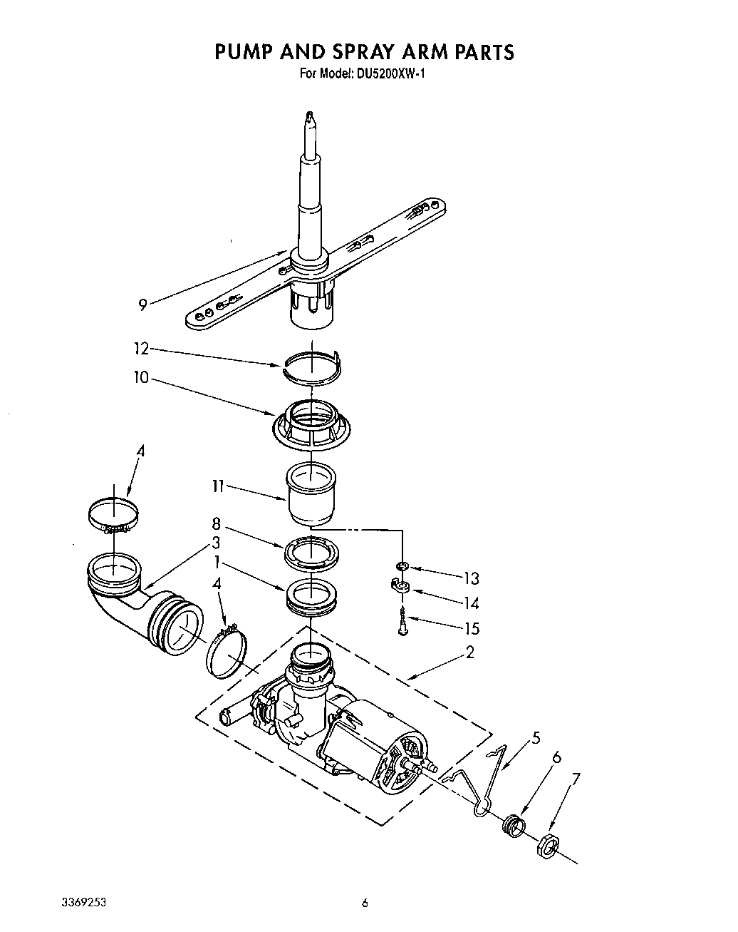 04 - PUMP AND SPRAY ARM