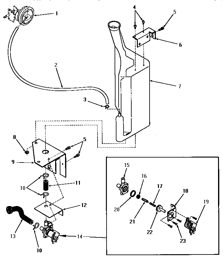 23 - RESERVOIR AND DRAIN VALVE