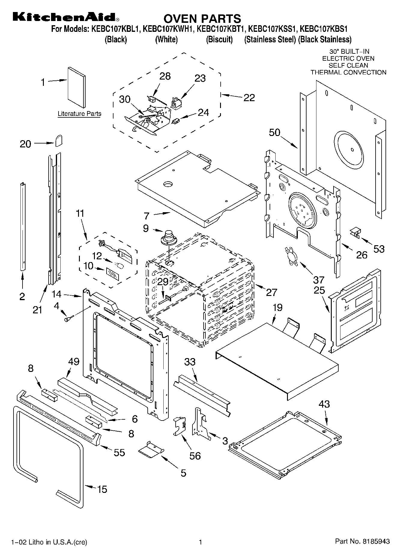 01 - OVEN, LITERATURE