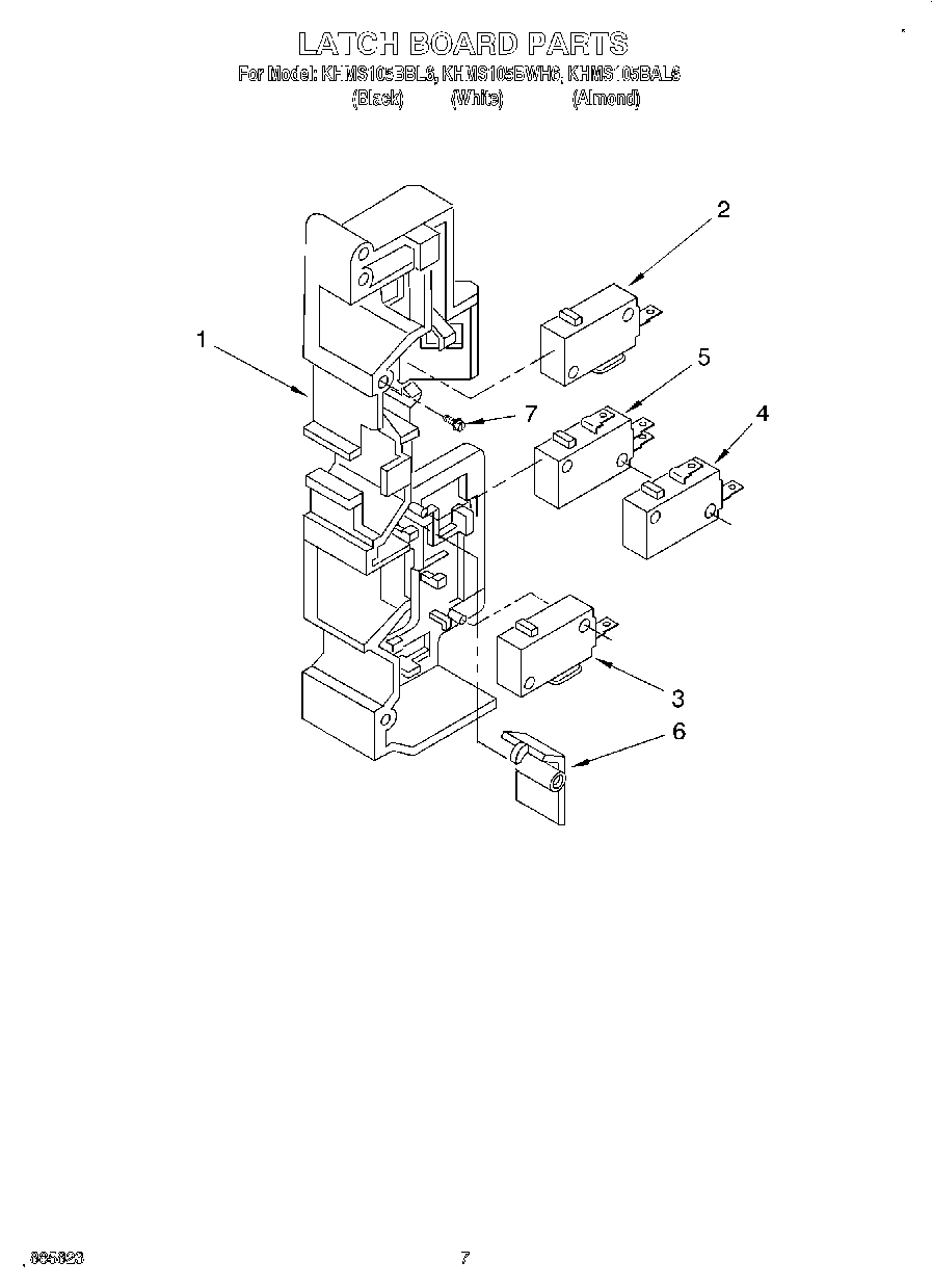 06 - LATCH BOARD