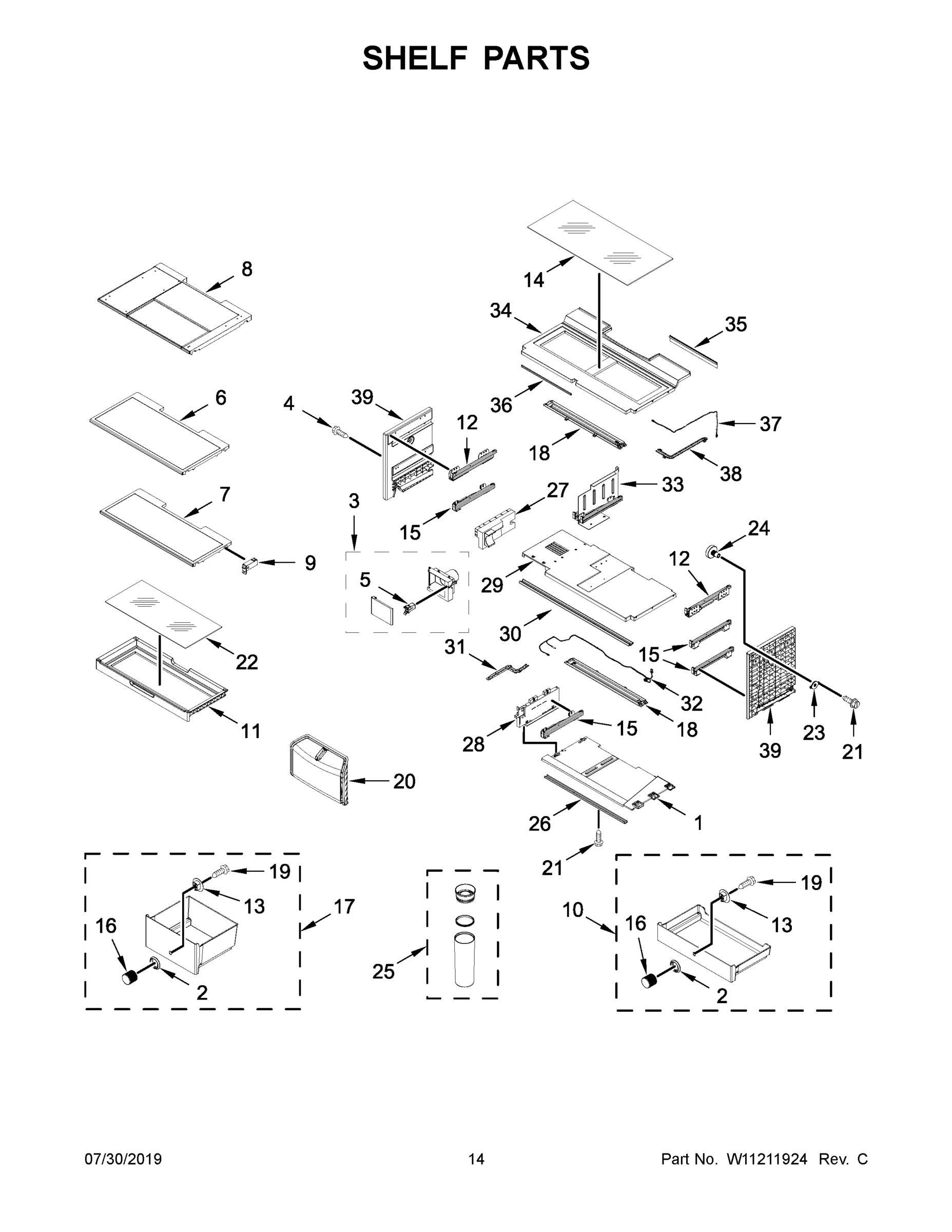 08 - SHELF PARTS