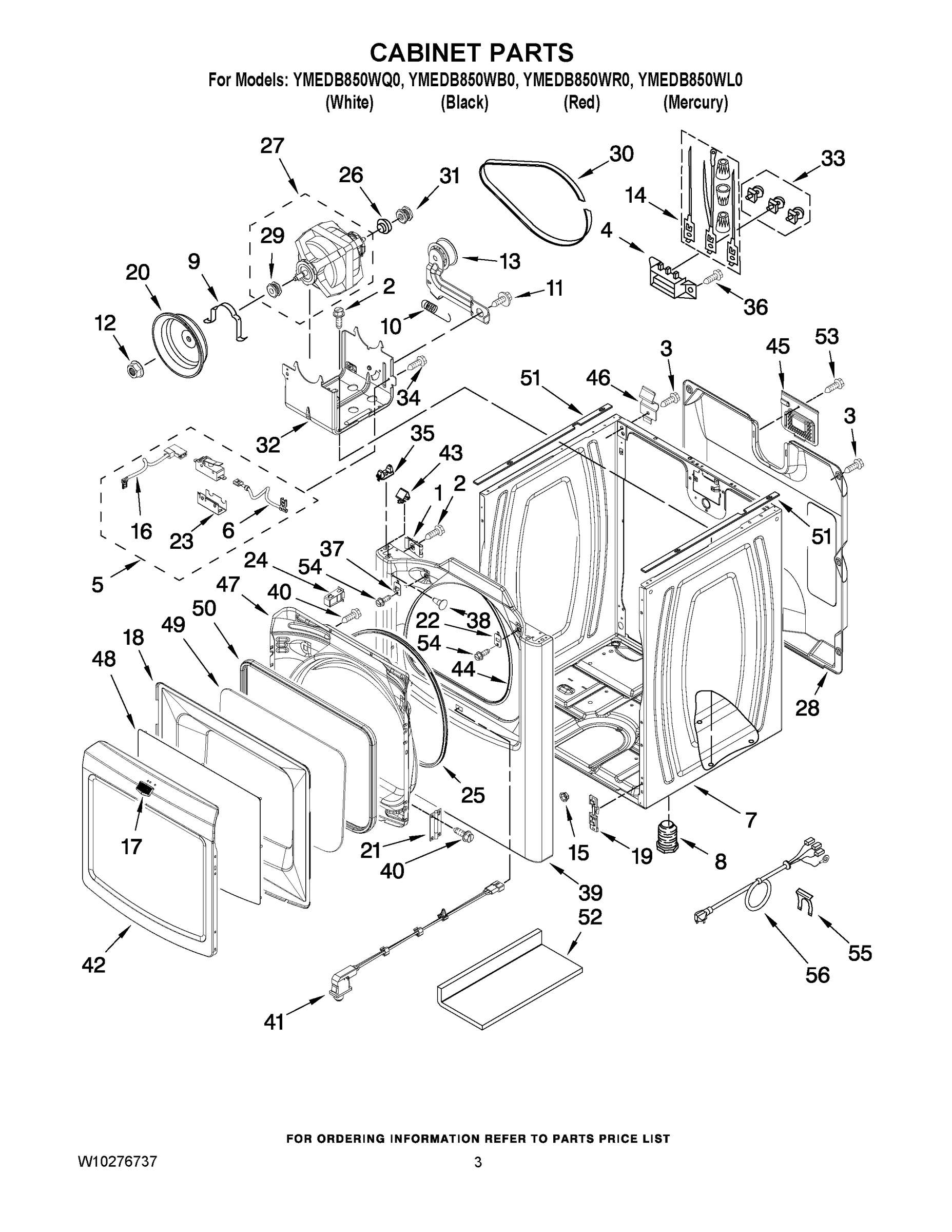 02 - CABINET PARTS
