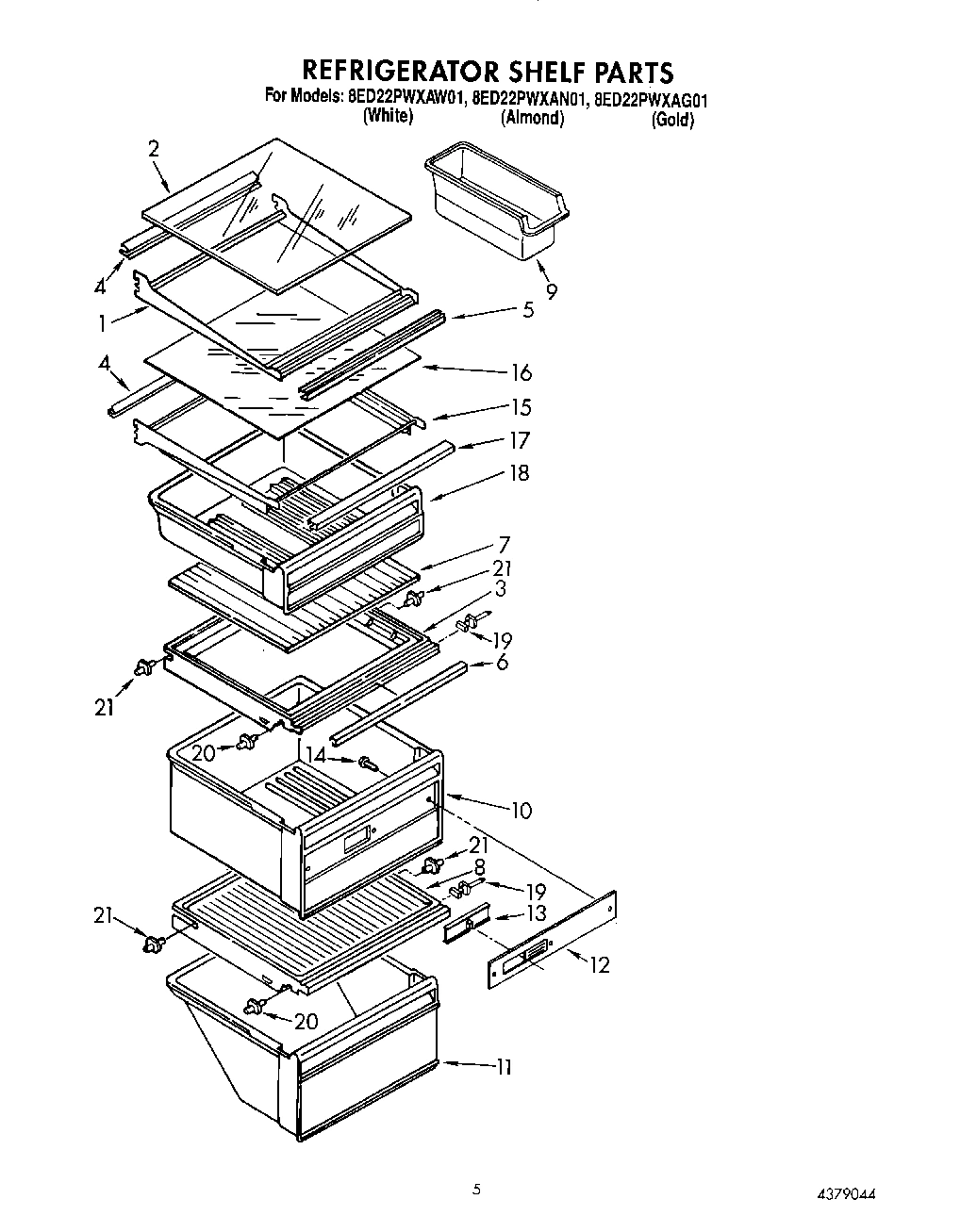 03 - REFRIGERATOR SHELF