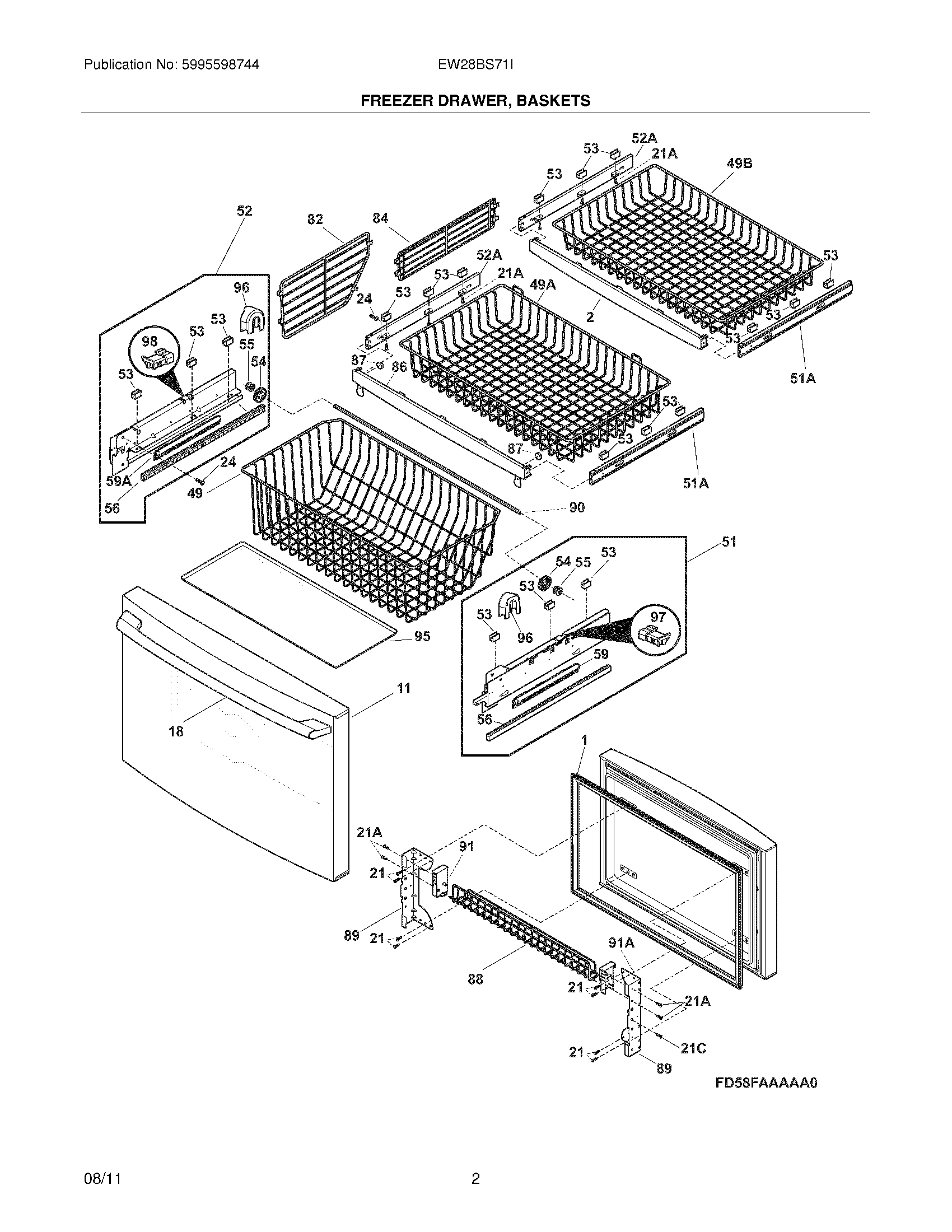 03 - FREEZER DRAWER - BASKET