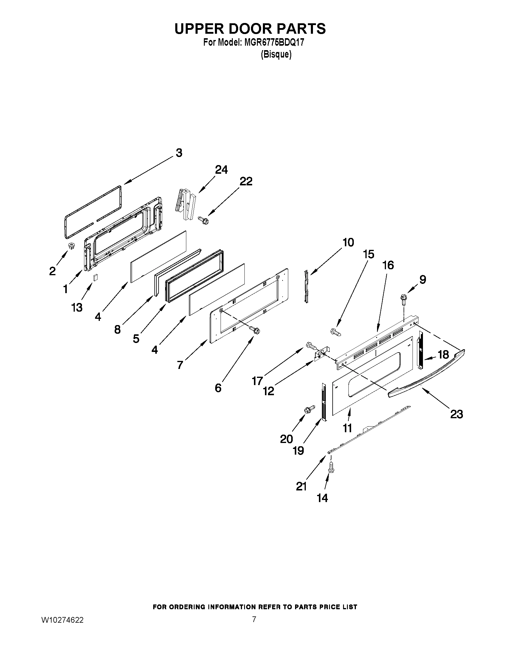 05 - UPPER DOOR PARTS