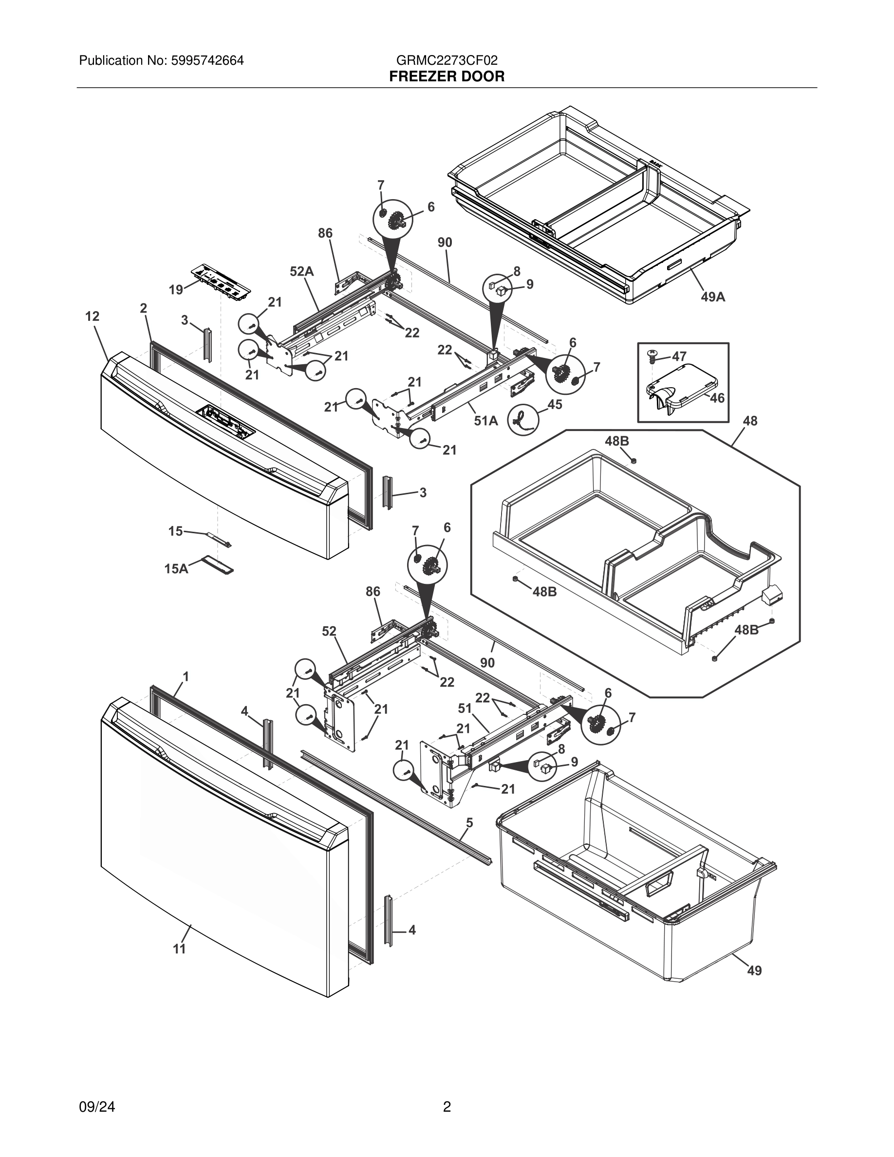 03 - FREEZER DOOR