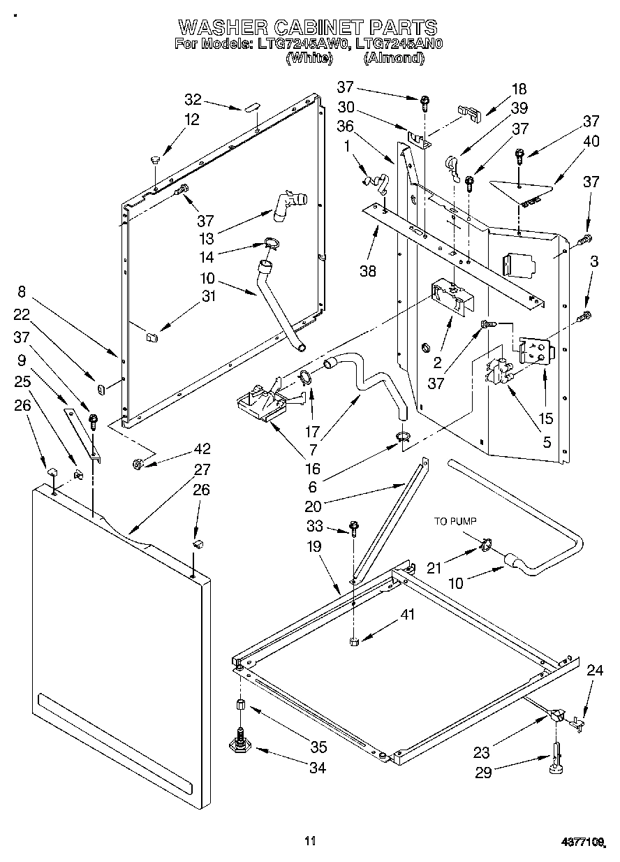 07 - WASHER CABINET