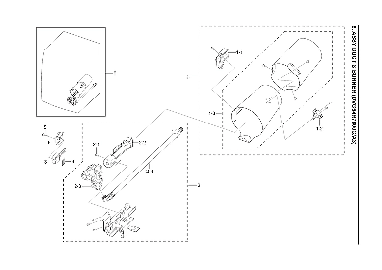 DUCT & BURNER ASSY