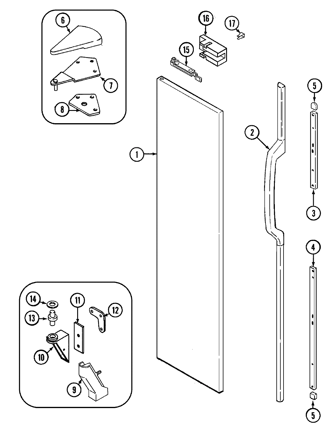 03 - FREEZER OUTER DOOR