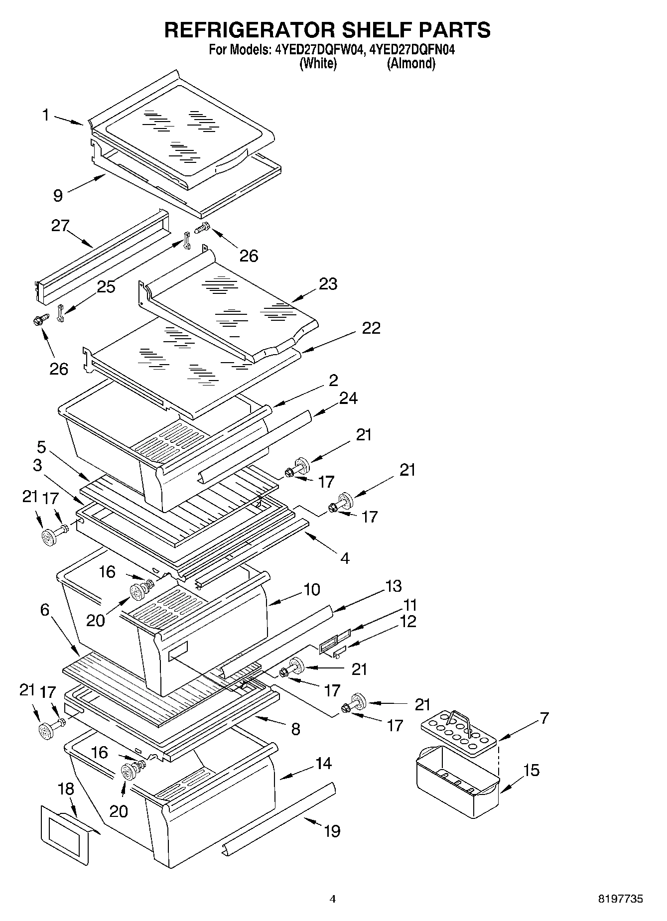 03 - REFRIGERATOR SHELF