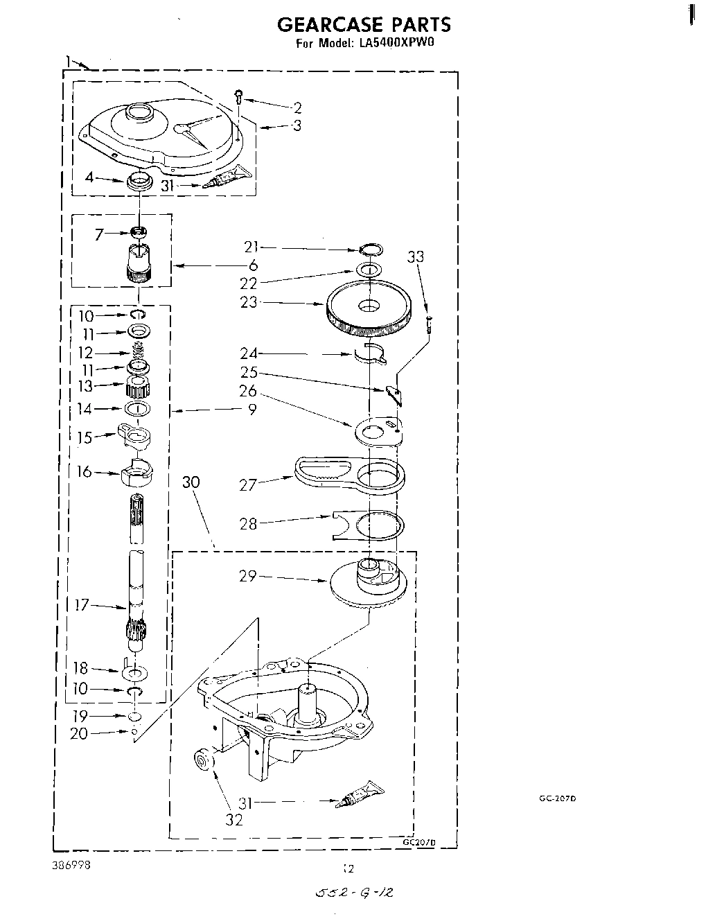 10 - GEARCASE
