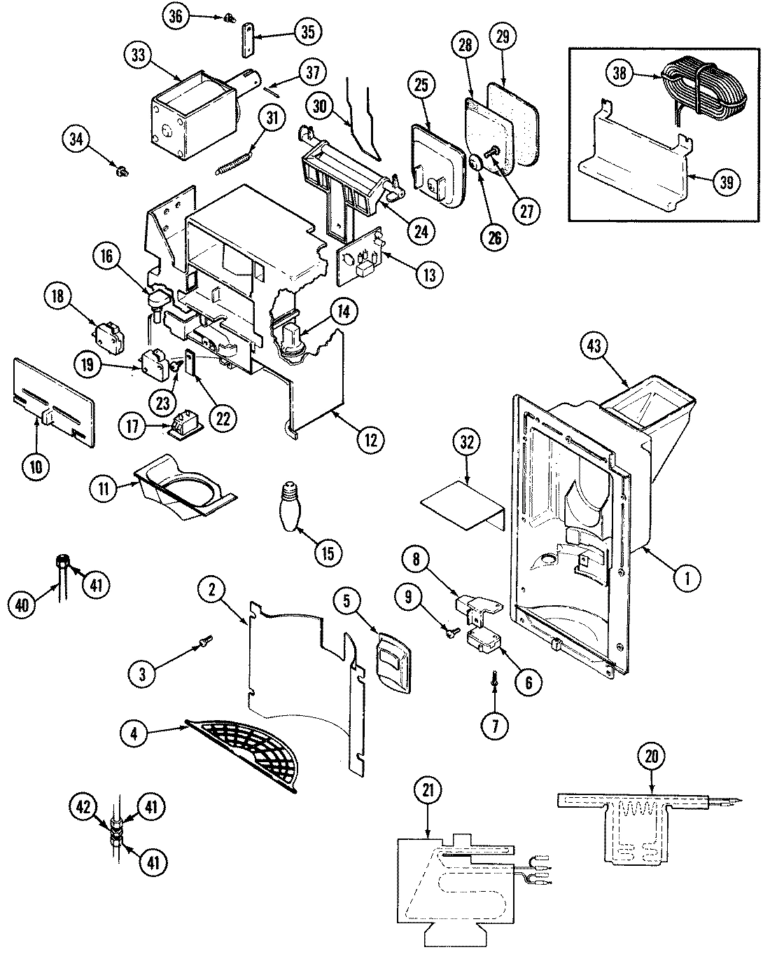 07 - ICE & WATER DISPENSER