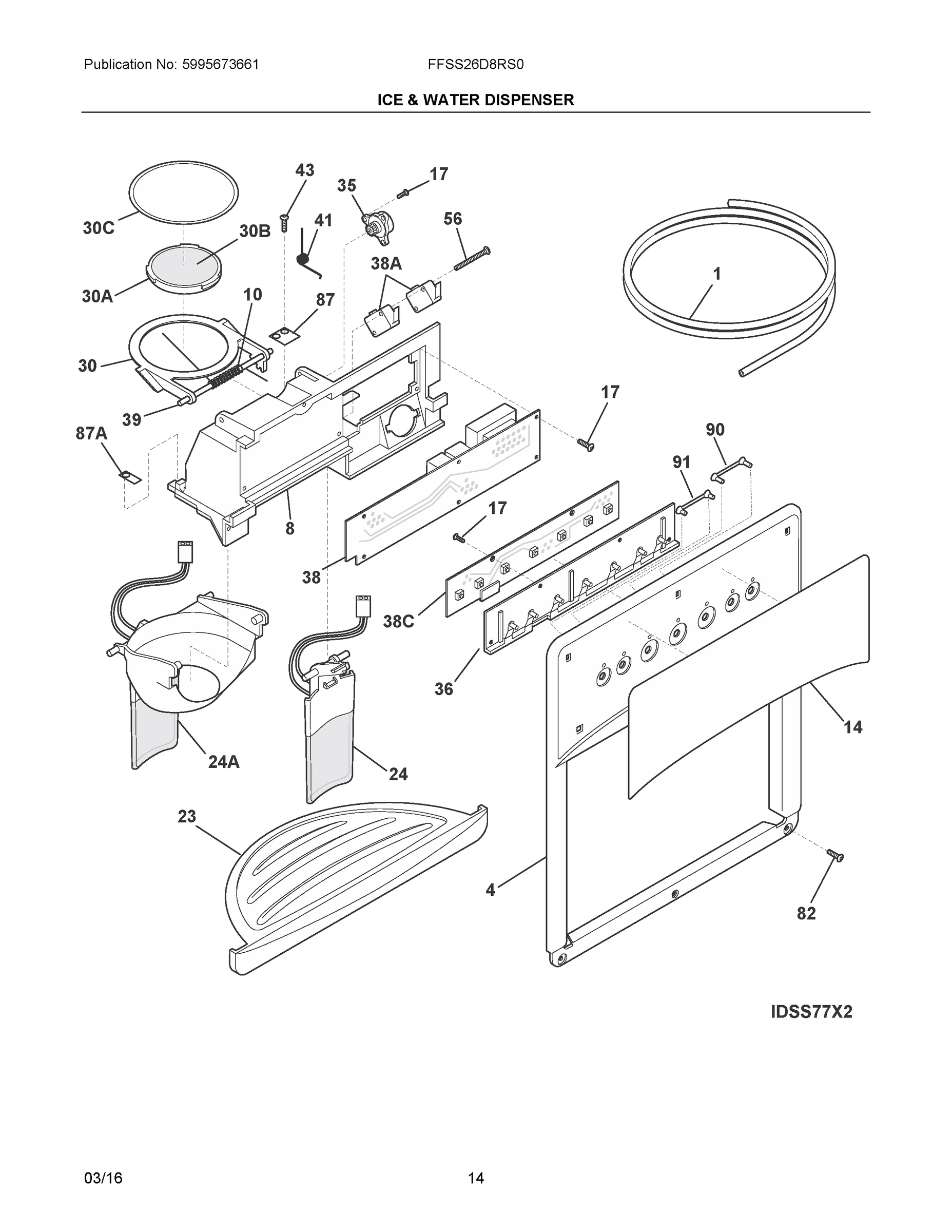 08 - ICE & WATER DISPENSER