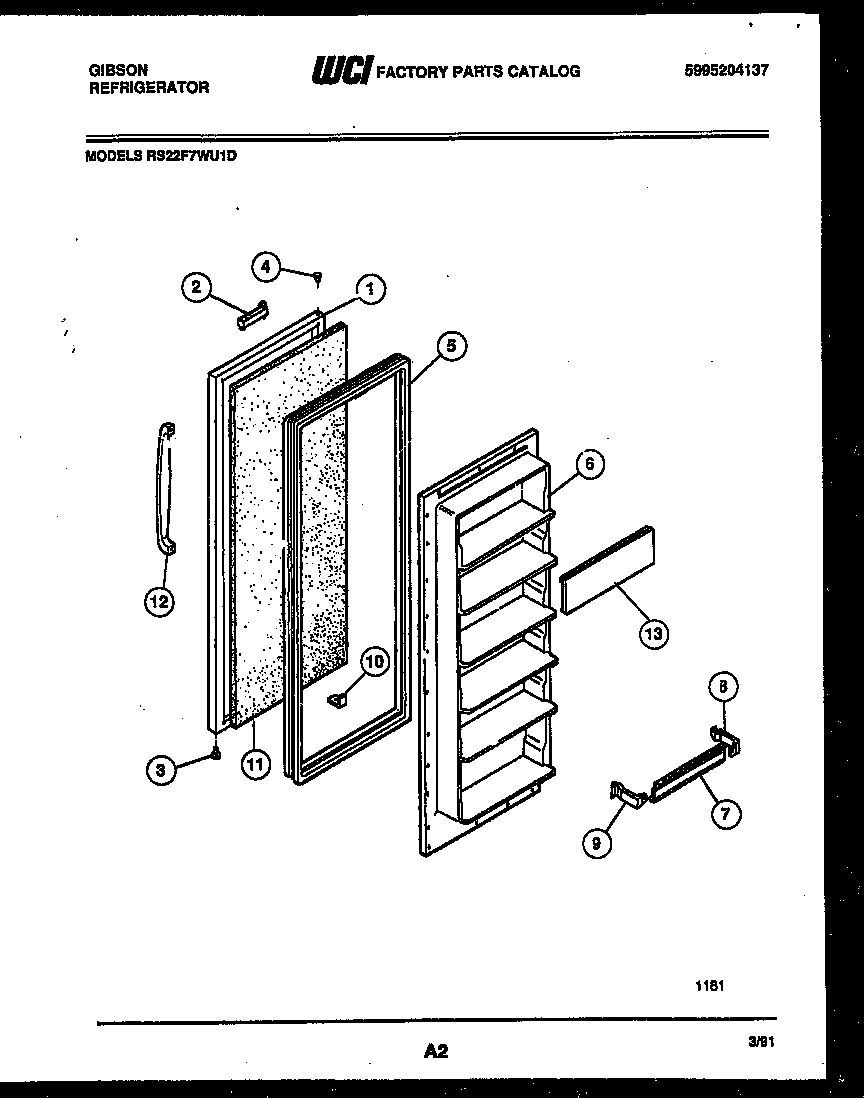 03 - REFRIGERATOR DOOR PARTS